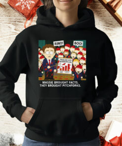 Massie Brought Facts They Brought Pitchforks T-Shirt