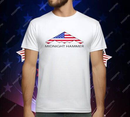Midnight Hammer B-2 Stealth Jet American T-Shirt