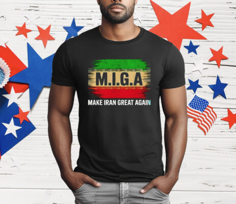 Miga Make Lran Great Again Vintage T-Shirt