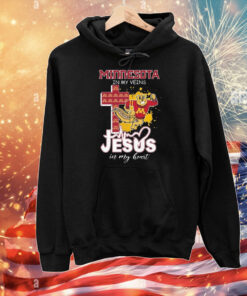 Minnesota Golden Gophers In My Veins Jesus In My Heart Mascot T-Shirt