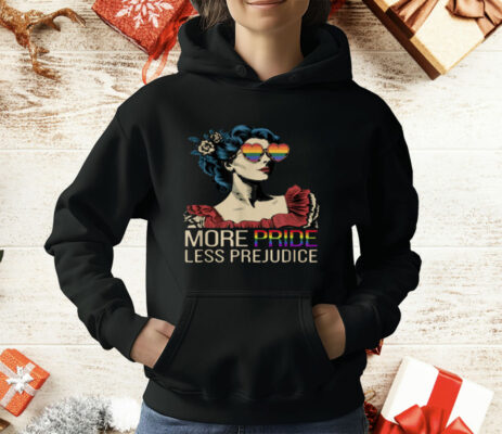 More Pride Less Prejudice Pride Month T-Shirt
