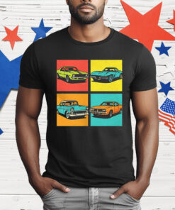 Muscle Cars Pop Art T-Shirt