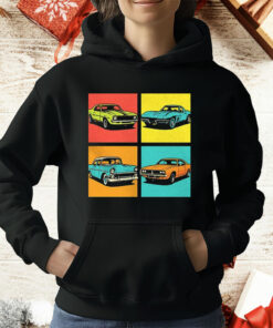 Muscle Cars Pop Art T-Shirt