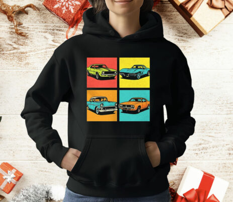 Muscle Cars Pop Art T-Shirt