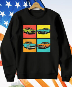 Muscle Cars Pop Art T-Shirt