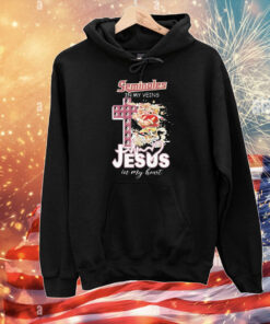 Official Florida State Seminoles In My Veins Jesus In My Heart Mascot T-Shirt