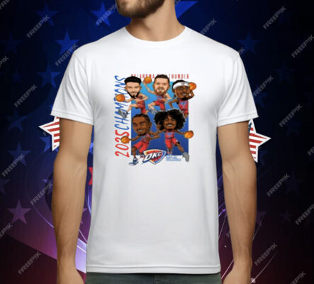 Oklahoma City Thunder 2025 Nba Finals T-Shirt