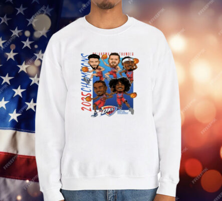 Oklahoma City Thunder 2025 Nba Finals T-Shirt