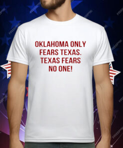 Oklahoma Only Fears Texas Texas Fears No One Premium Youth T-Shirt