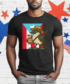 Pitirre Puerto Rican Bird T-Shirt