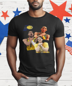 Reggie Miller Tyrese Haliburton Caitlin Clark Choke T-Shirt