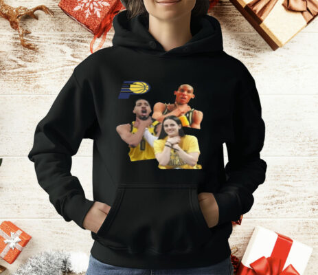 Reggie Miller Tyrese Haliburton Caitlin Clark Choke T-Shirt