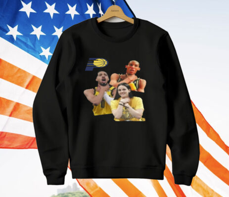 Reggie Miller Tyrese Haliburton Caitlin Clark Choke T-Shirt