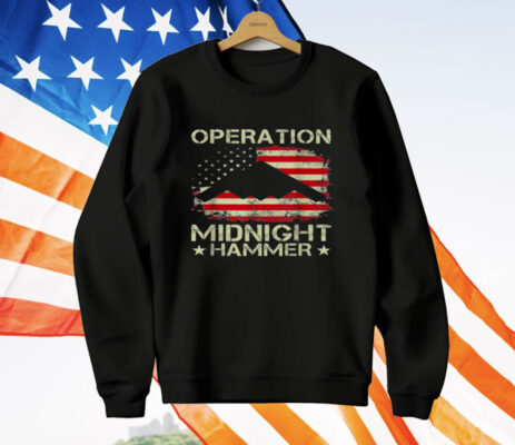 Retro Operation Midnight Hammer B2 With American T-Shirt