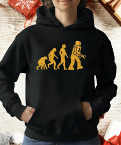 Robot Evolution Big Bang Theory T-Shirt