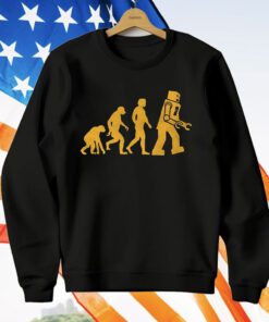 Robot Evolution Big Bang Theory T-Shirt