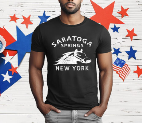 Saratoga Springs NY Horse T-Shirt