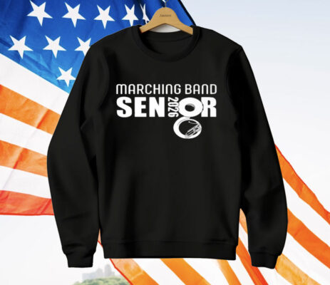 Senior Sousaphone Class of 2026 Marching Band Tuba T-Shirt