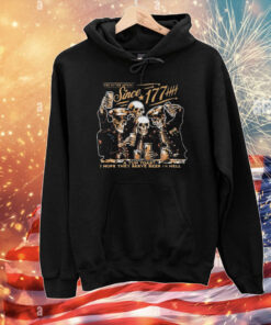 Since 1776 A Tun Toast I Hope They Serve Beer In Hell Skeleton T-Shirt