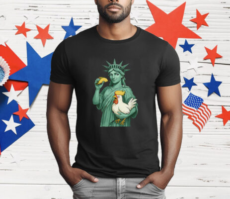 Statue Of Liberty TACO Trump Always Chickens Out T-Shirt