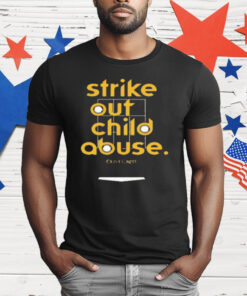Strike Out Child Abuse Olive Crest San Diego T-Shirt