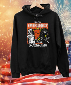Taco Emergency Dial 9 Juan Juan Skeleton T-Shirt