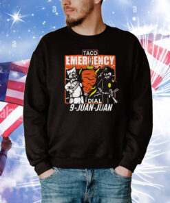 Taco Emergency Dial 9 Juan Juan Skeleton T-Shirt