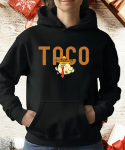 Taco Trump Always Chickens Out Women's T-Shirt