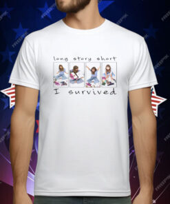 Taylor Swift Long Story Short I Survived Premium Youth T-Shirt