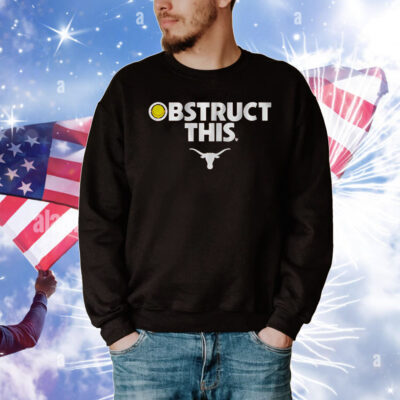 Texas Softball: Obstruct This T-Shirt