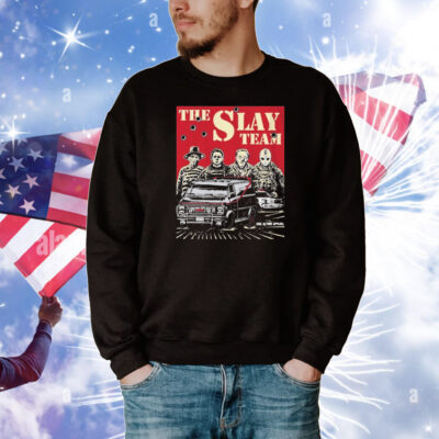 The Slay Team Horror Halloween T-Shirt