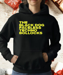 The Black Dog Faceless Techno Bollocks T-Shirt
