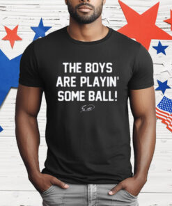 The Boys Are Playin' Some Ball Bobby Witt Jr Kansas City Royals T-Shirt