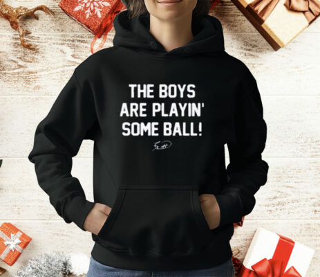 The Boys Are Playin' Some Ball Bobby Witt Jr Kansas City Royals T-Shirt