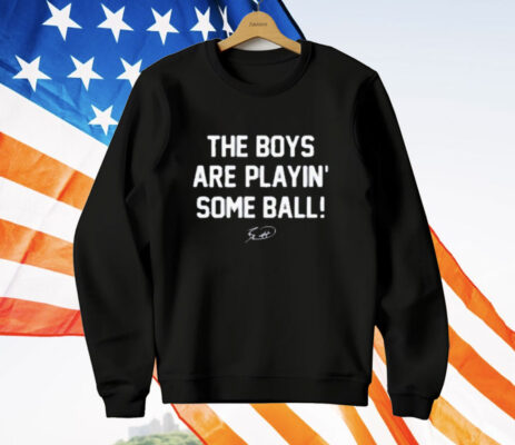 The Boys Are Playin' Some Ball Bobby Witt Jr Kansas City Royals T-Shirt