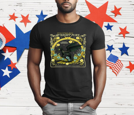 Toothless Night Fury Warning Never Engage This Dragon T-Shirt