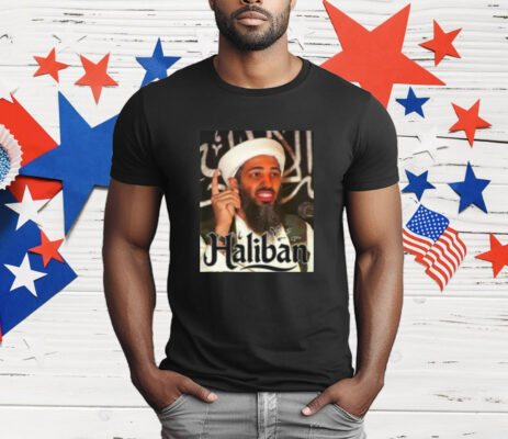 Tyrese Haliburton Osama Bin Laden Photo T-Shirt