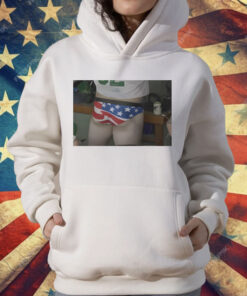 US Flag Underwear Meme T-Shirt