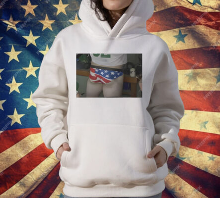 US Flag Underwear Meme T-Shirt