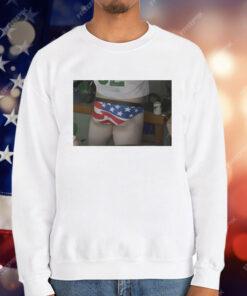 US Flag Underwear Meme T-Shirt