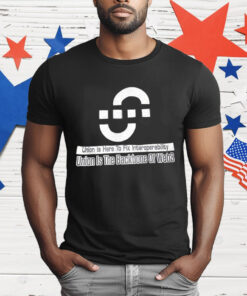 Union Is Here To Fix Interoperability T-Shirt