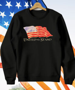 United We Stand USA Flag Retro T-Shirt