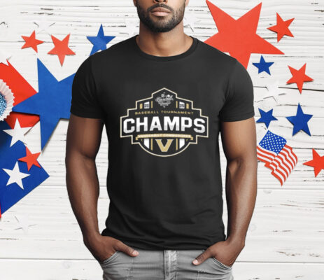 Vanderbilt Commodores Baseball SEC Champs 2025 T-Shirt