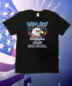 Wayland Summer 2025 Tour Midwest Rock And Roll Eagle T-Shirt