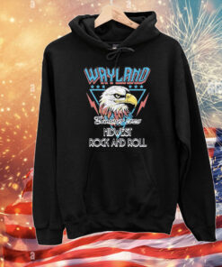 Wayland Summer 2025 Tour Midwest Rock And Roll Eagle T-Shirt