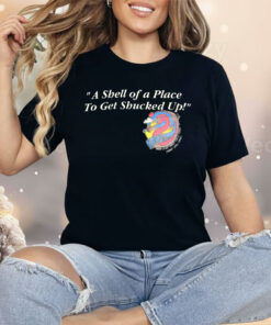 A Shell Of A Place To Get Shucked Up The Crazy Flamingo Shirt