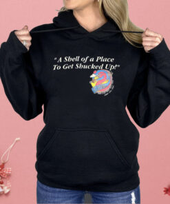 A Shell Of A Place To Get Shucked Up The Crazy Flamingo Shirt