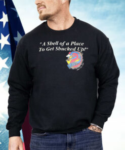 A Shell Of A Place To Get Shucked Up The Crazy Flamingo Shirt