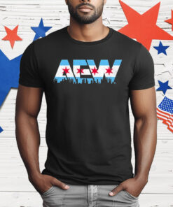 AEW Chicago Flag T-Shirt