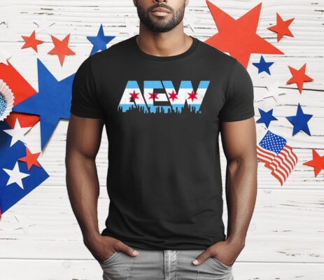AEW Chicago Flag T-Shirt